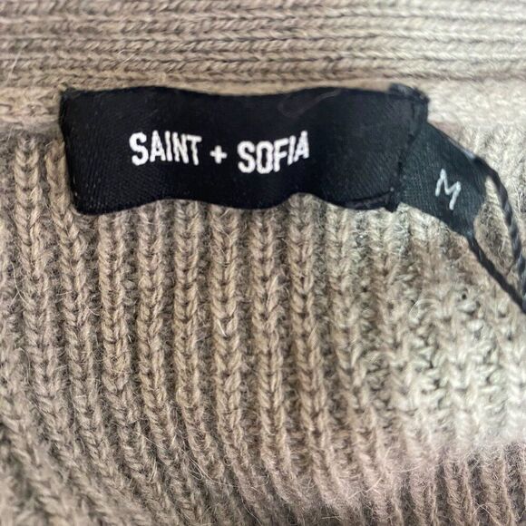 Saint + Sofia NWT Rib Knit Cardigan - Picture 4 of 6